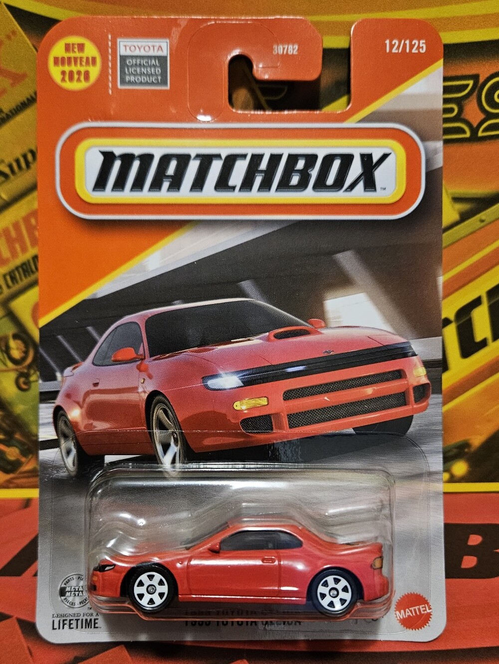 Matchbox Red Toyota Celica Coupe Collectable